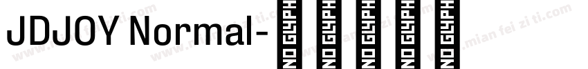 JDJOY Normal字体转换